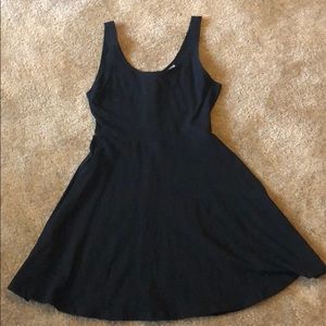 Express Black Skater Dress
